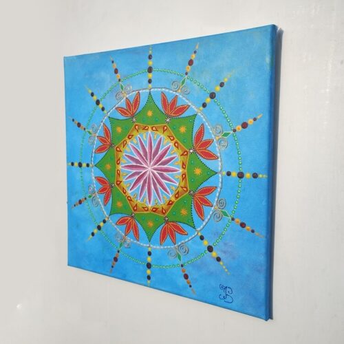 Obraz Mandala Jarní probuzení