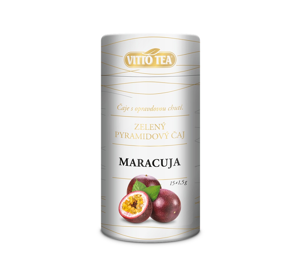 Vitto Tea Tubus zelený čaj Maracuja