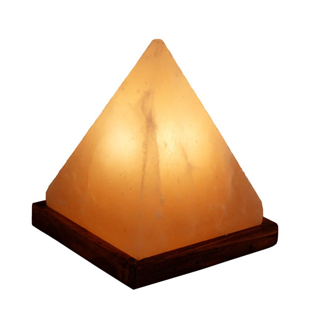 Solná lampa Pyramida